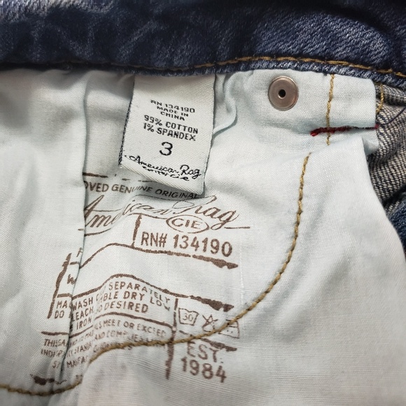 American Rag Shorts Size 3 CIE Womens Blue Denim - Picture 4 of 4